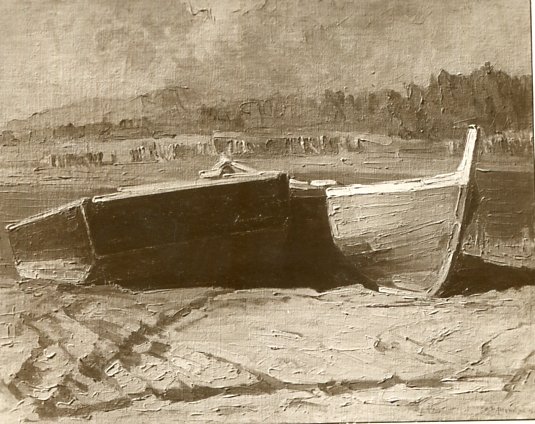 1921 ca. - Barche abbandonate